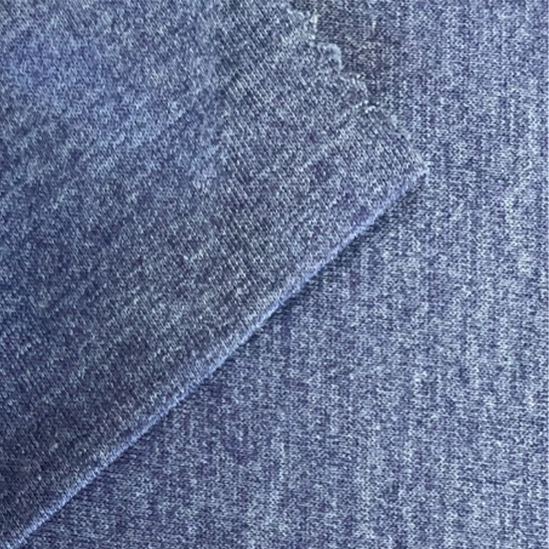 50% Poly, 38% Bomull, 12% Rayon Single jersey