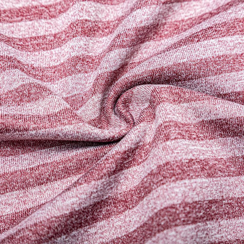 100 % polyester CD-ränder Single Jersey
